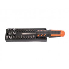 Set biti si tubulare cu maner surubelnita 25 piese Gadget DIY